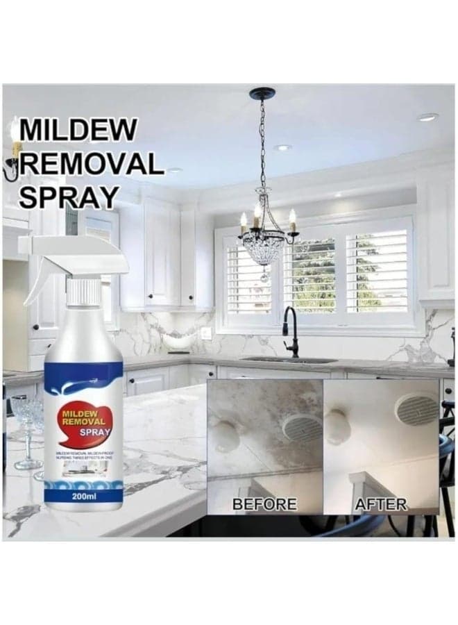 Concentrated Mold & Stain Remover Spray 60ml - Tile & Ceramic Grout Whitener for Blackening & Mold Removal - Mold Treatment Spray for Sink, Bathtub, and Toilet Corner Mold - Effective formula penetrates surfaces for immediate results (8)