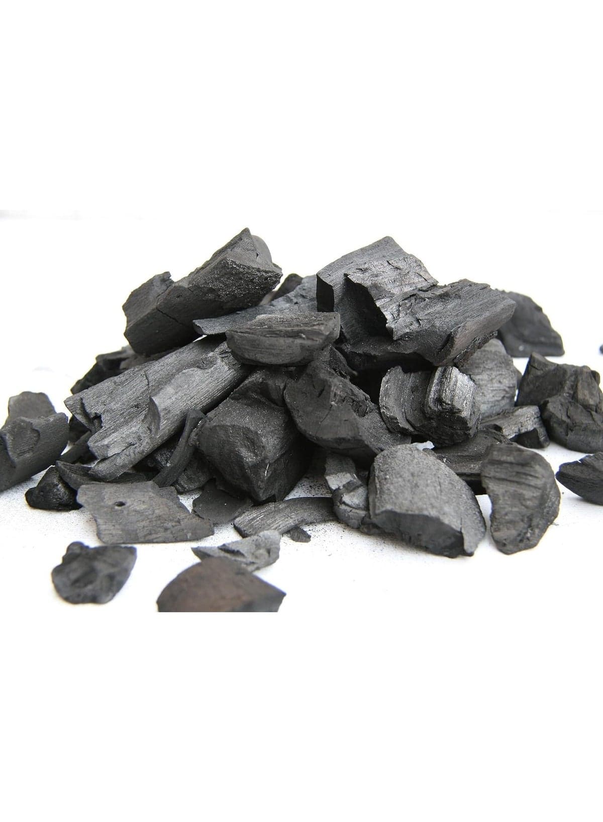 Natural wood charcoal briquettes, 1 kg, with long burning and high heat, containing a natural starch binder, for grilling and air purification. Charcoal, Fuel & Firestarters