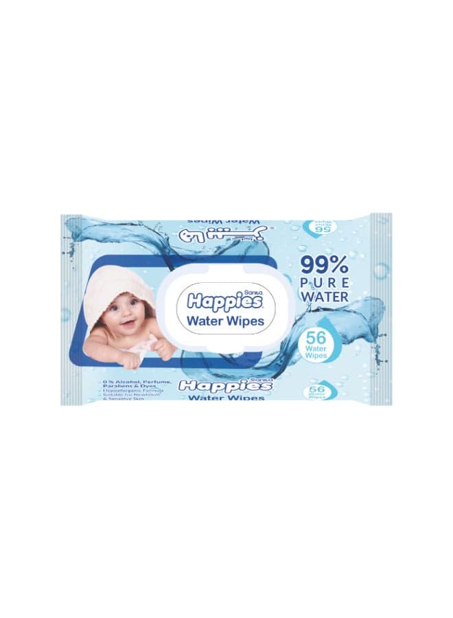 56 Water Wipes Baby Wet Wipes