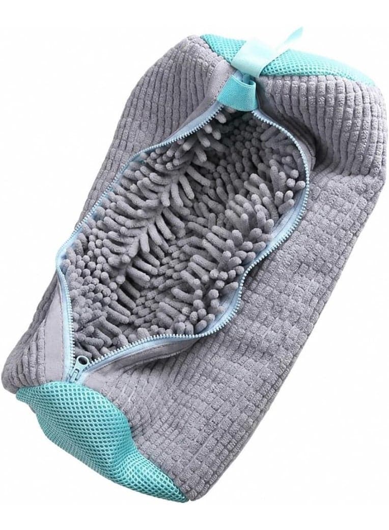 Shoe, boot, and sneaker washing bag - Washing machine shoe bag - Reusable and hanging shoe washing bag for washer and dryer, washing machine shoe bag for all types and sizes of shoes - Multicolor Travel Laundry Bags (7)