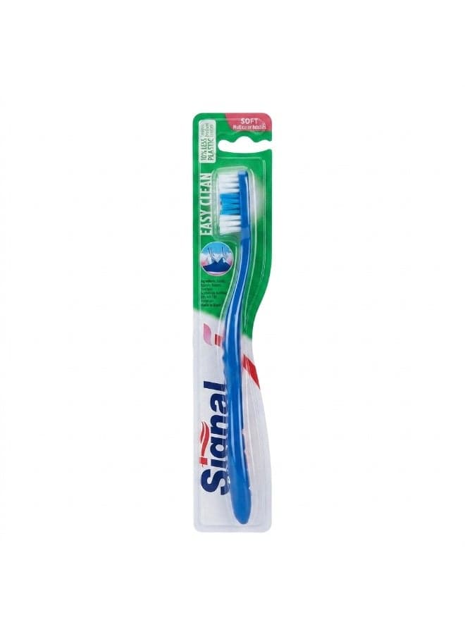 Signal - Easy Clean Manual Toothbrush For Effective Oral Care - 1 Piece