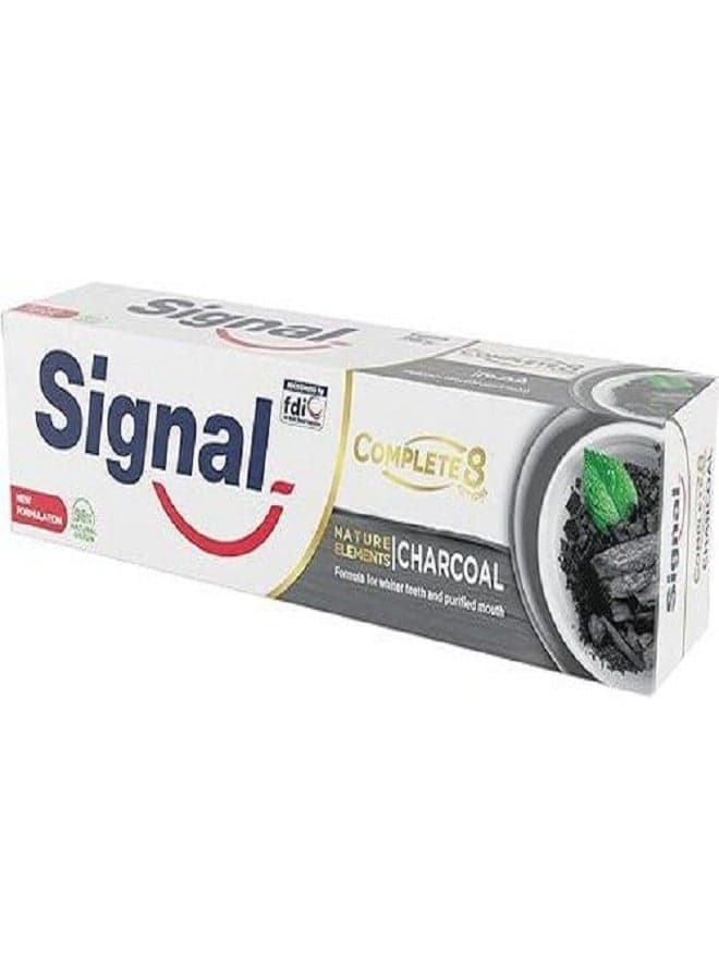 SIGNAL COMPLETE 8 CHARCOAL DETOX 50 ML Toothpaste Dispensers