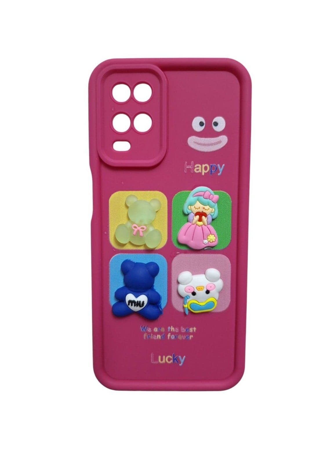 Back Cover Compatible With Phone Oppo A54 - Multi Color 419 Cases & Covers