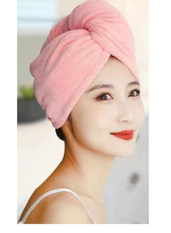 Luxury Microfiber Towel Turban for Women & Girls – Quick Dry Cap for Styling & Sleep – Gentle, Protective Wrap for Frizz-Free, Smooth Hair – Lightweight & Durable Bath Towels (6)