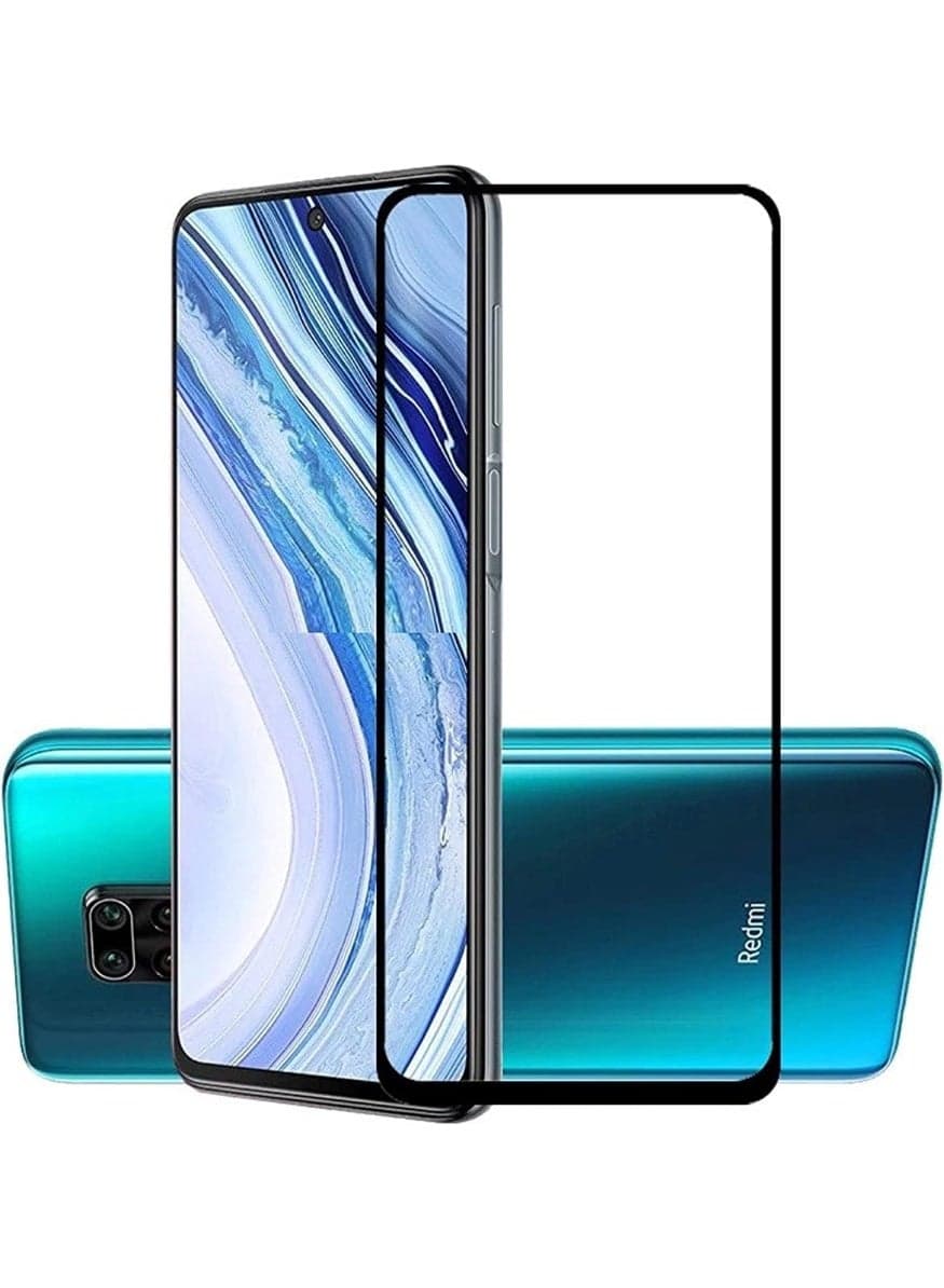 5D Tempered Glass Screen Protector for Xiaomi Redmi Note 9S, Clear Mobile Screen Protectors