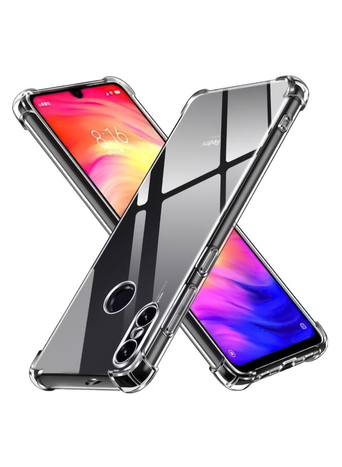 Redmi Note 5/Redmi Note 5 Pro Anti Knock Case Shockproof Silicone Soft TPU Clear Cover