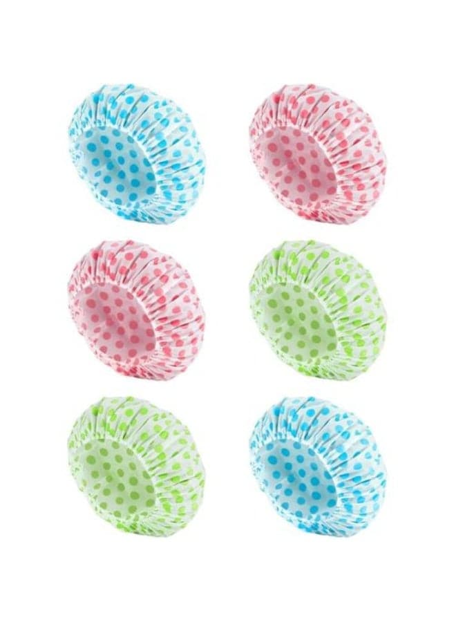 maya accessories 1pcs Shower Cap For Women Waterproof Easy To Use may vary color (٣)