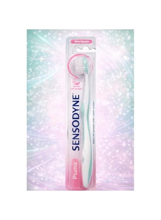 Sensodyne Piuma Morbido Toothbrush, Multi-Color Manual Toothbrushes (٢)