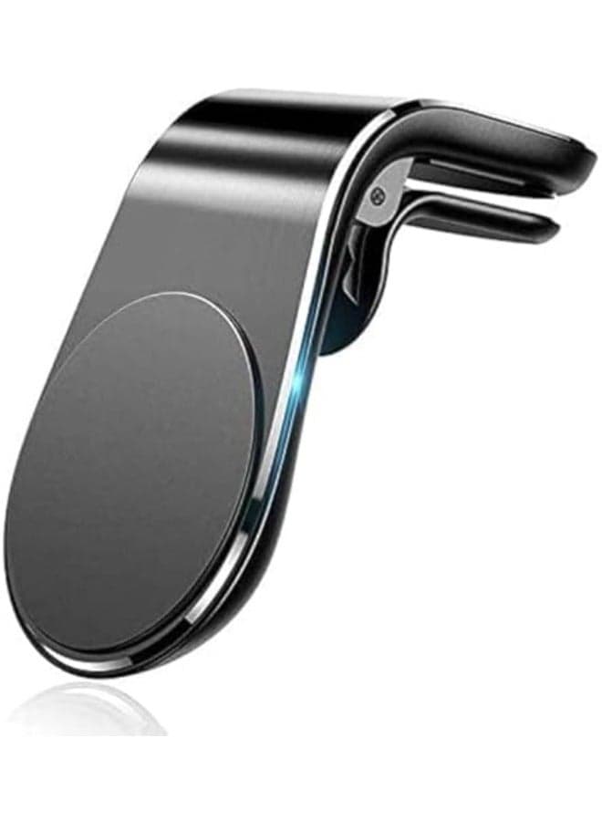 Magnetic Car Air Vent Phone Holder – Strong Magnetic Car Mount – Universal Smartphone Holder – Black Car Mobile Holders