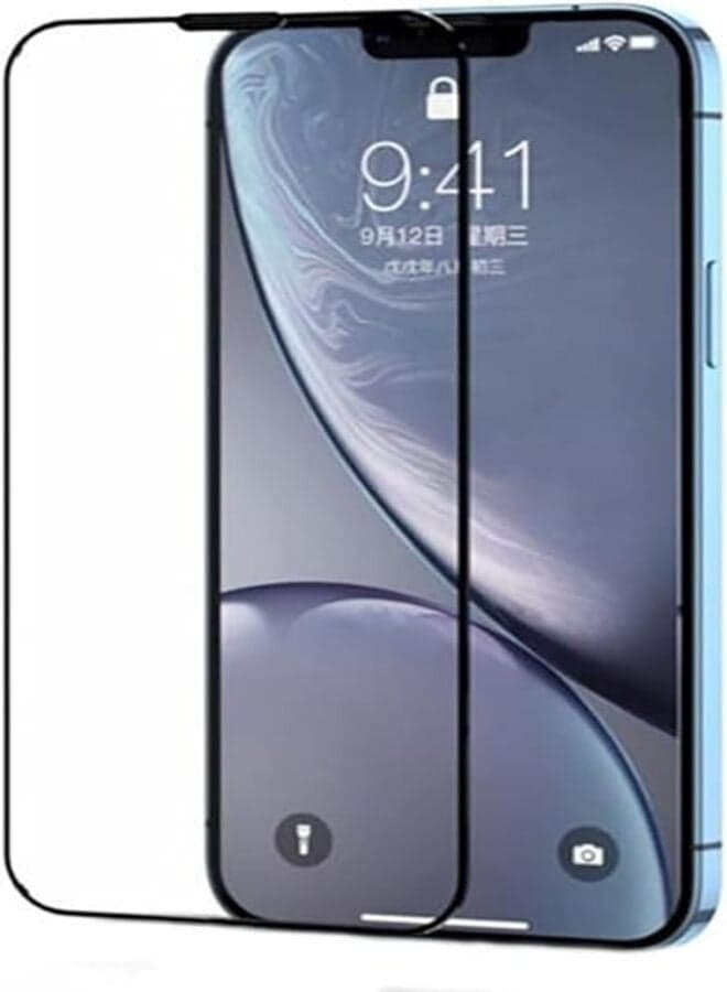 5D Tempered Glass Screen Protector for iPhone 15 Pro, Clear Mobile Screen Protectors