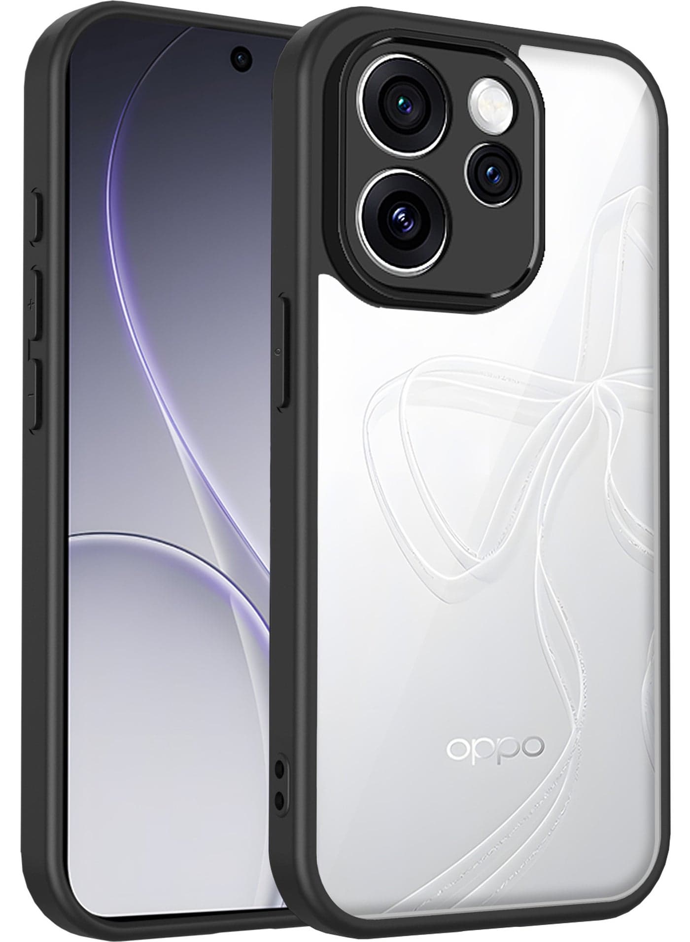 Clear TM Cover | OPPO Reno 15F Shockproof full protection case with Camera shield, Lightweight Stylish Design