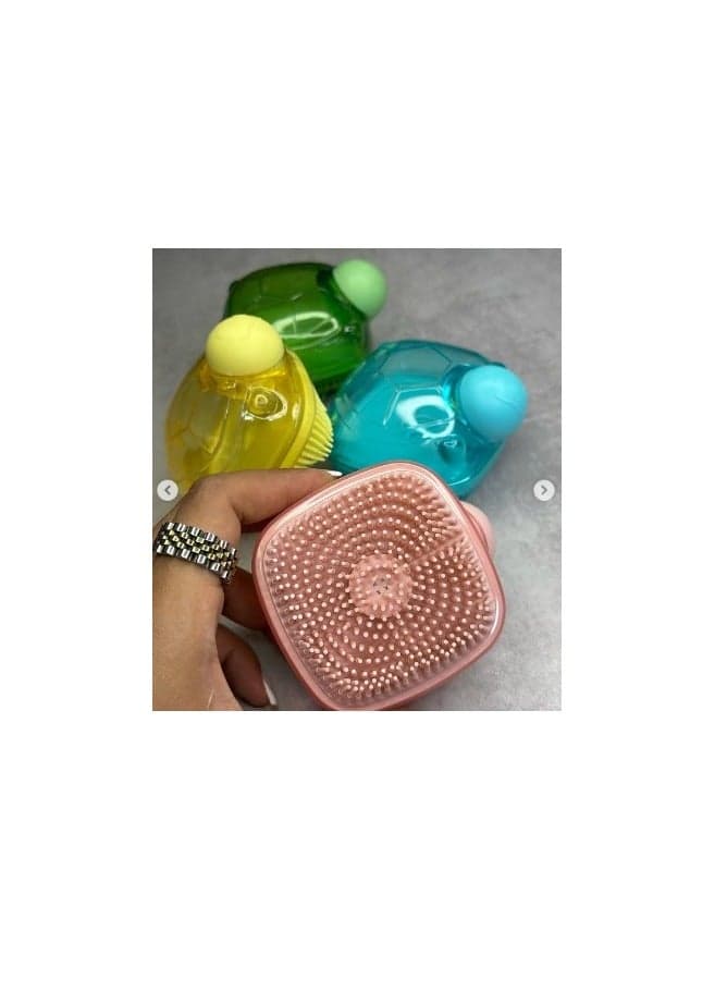 2 Pieces Turtle Brush for Effective Cleaning and Double Care (6)