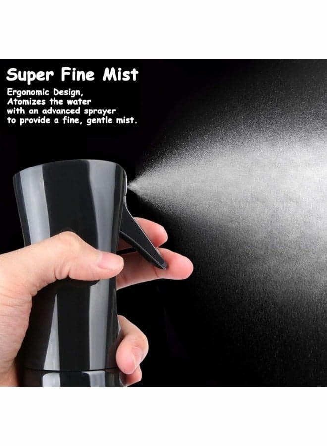 Empty Multi Use Hair Spray Bottle Continuous Water Mister for Curly Hair Fine Mist Salon Spray Bottle 200ml (٨)