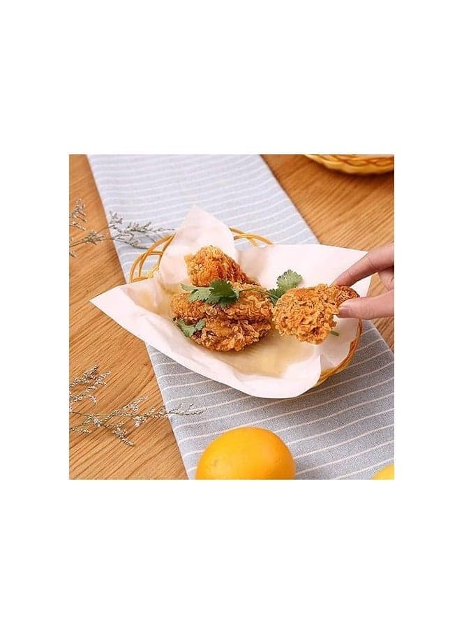 Food Grade Oil Absorbent Cooking Paper, Tempura Fried Food Oil Filter Paper, 20 Sheets, 20 x 20cm Kitchen Utensils & Gadgets (4)