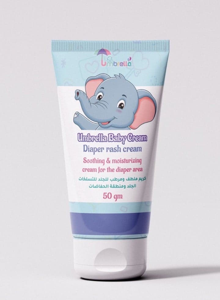Umbrella baby cream diaper rash cream soothing & moisturizing cream for the diaper area Diaper Care Cream