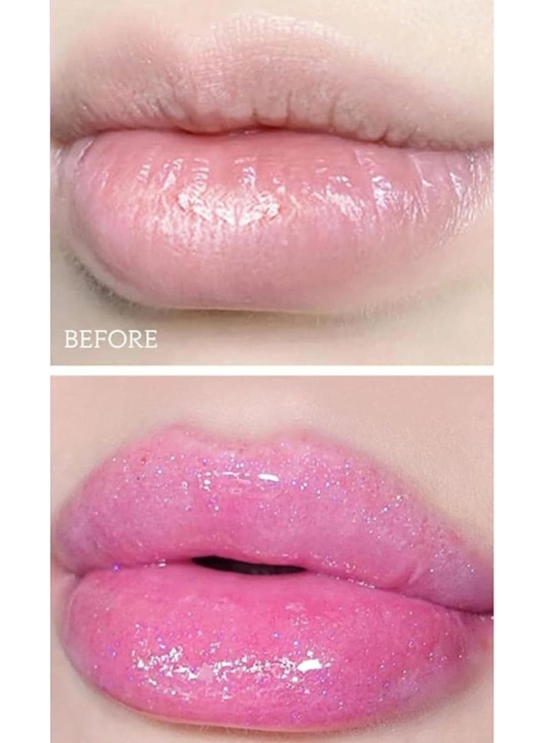 Magic Moisturizing Lip Gloss with Aloe Vera Extract High Shine Hydrating Lip Care Long Lasting Glossy Finish 5ml SC544 Color 01 (3)