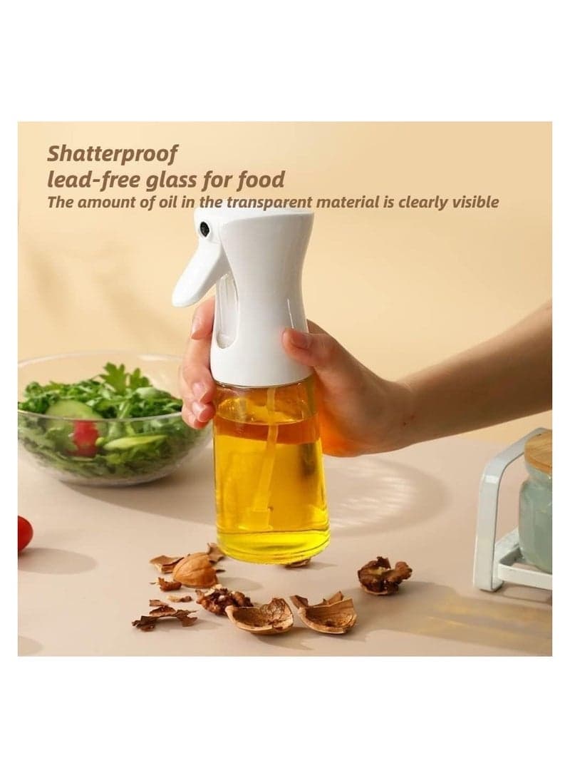 Multi Use Acrylic Spray Bottle 200ml for Cooking and Hair Styling (٩)