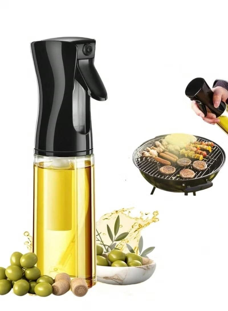 Oil sprayer for cooking, grilling, and air fryer use – Stylish refillable bottle for spraying olive oil, vinegar, or water – Versatile and ideal for salads and baking Oil Dispensers (٦)
