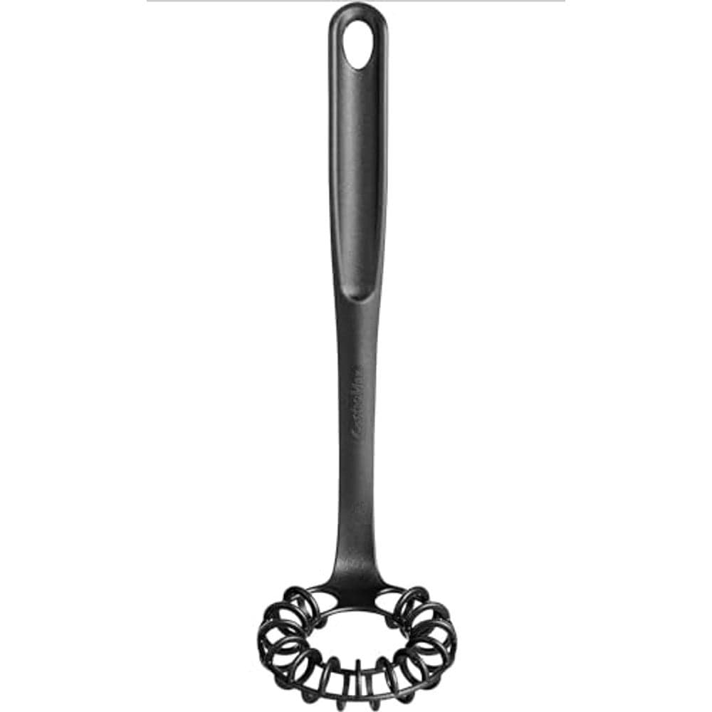 Teflon Spiral Egg Bat Heat Resistant Teflon Whisk Spiral Whisk for Egg and Cream