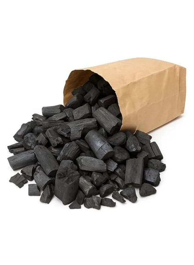 Natural multi-purpose charcoal briquettes for grilling, gardening, and air purification. 1 kg bag. Chemical-free. Charcoal, Fuel & Firestarters (٤)