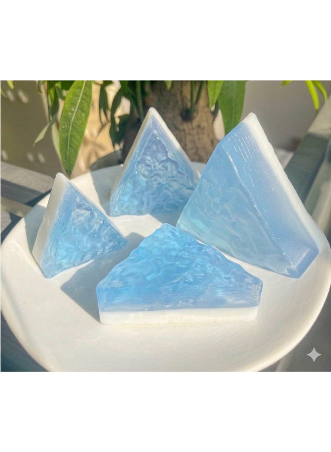 Squishy Crystal Clear Geometric Shapes – Stress Relief Sensory Squeeze Toy for Kids and Adults (٣)