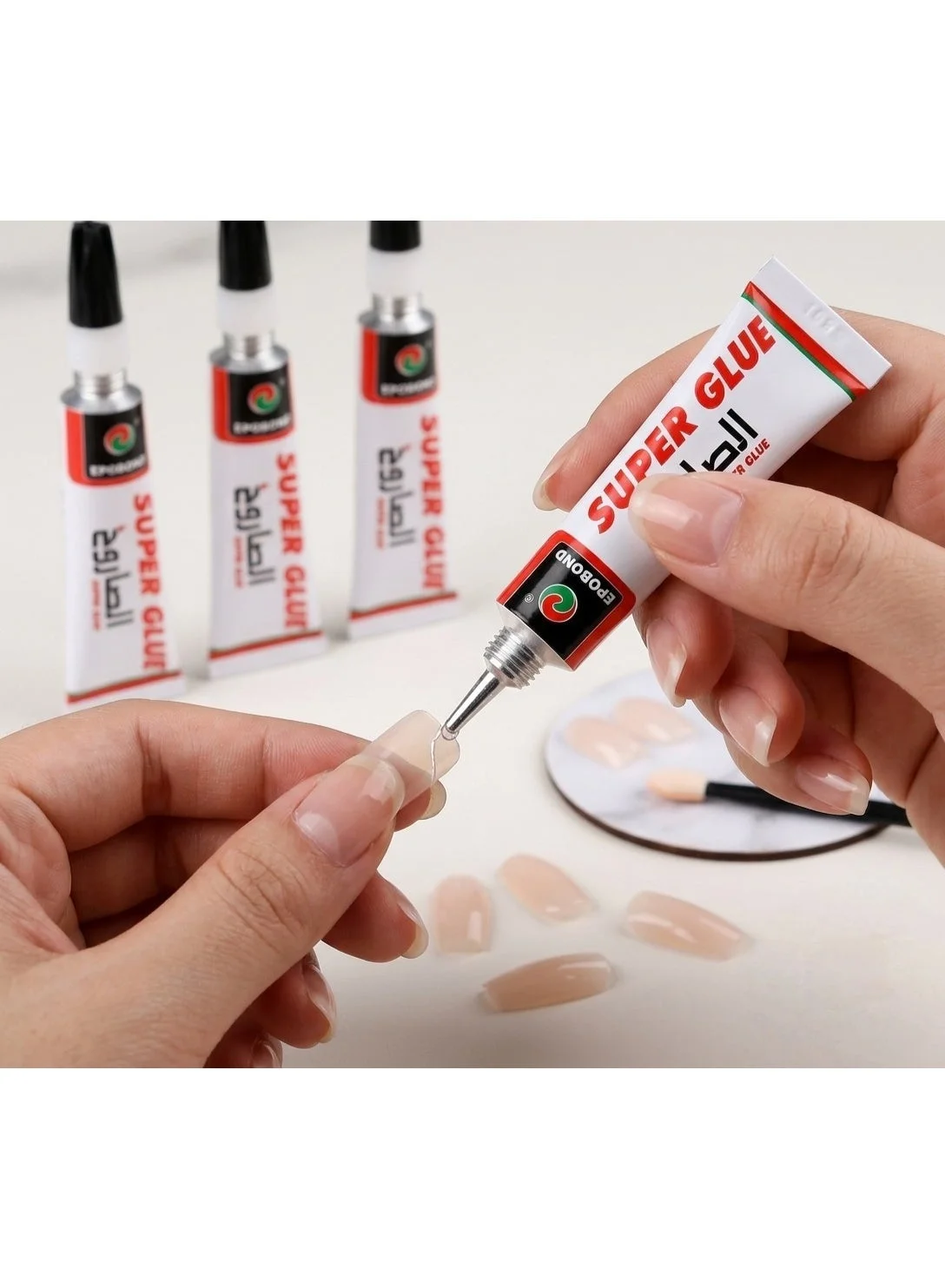 Super Strong Fast Drying Multi-Purpose Rocket Adhesive, 3-Pack, for Home Repairs and Crafts, Suitable for Plastic, Rubber, Metal, Wood, and Ceramics Super Glues (3)