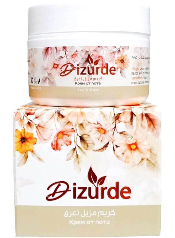 Dizurde Deodorant Cream Flower Love 35G Deodorants & Antiperspirants