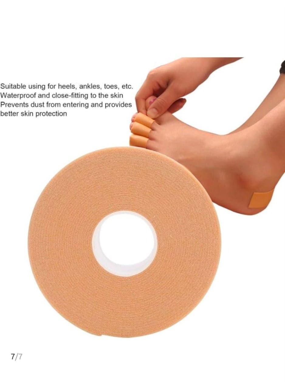 Foot adhesive, anti-slip foam bandage roll for feet, elastic strips for preventing corns and ulcers. (2)