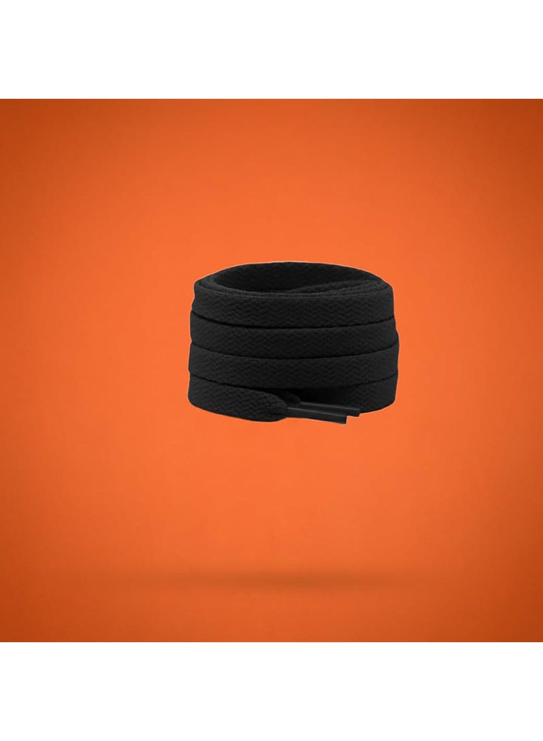Flat Shoe Laces 4mm Thick - Durable Strong Hold for Daily Sports and Casual Shoes - Easy Fit and Secure Stability - 120cm - Black Shoelaces (٧)