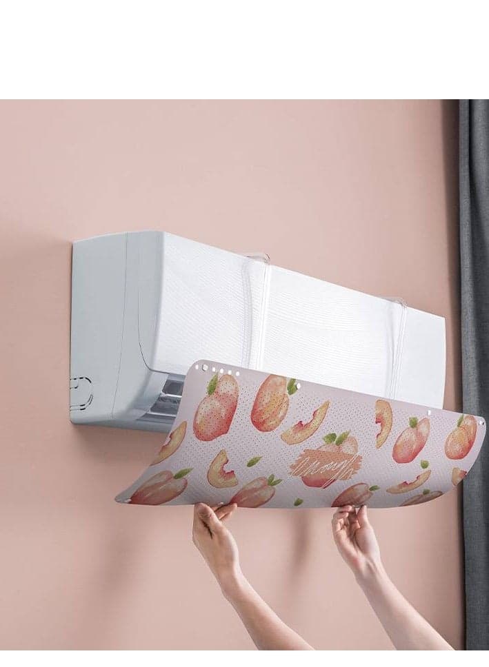 Retractable Air Diffuser for Home Air Conditioning, Double Sided Air Flow Deflector Cover for Air Conditioning (5)