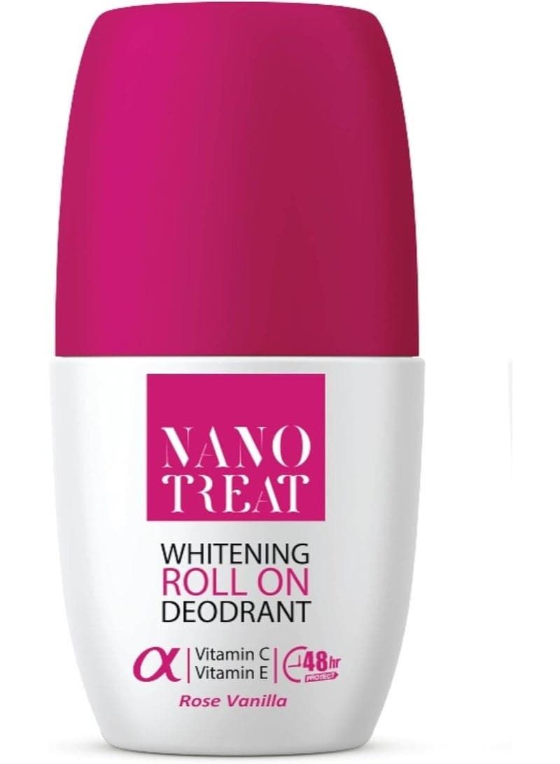 Roll On Rose Vanilla Scent 50ml Deodorants & Antiperspirants