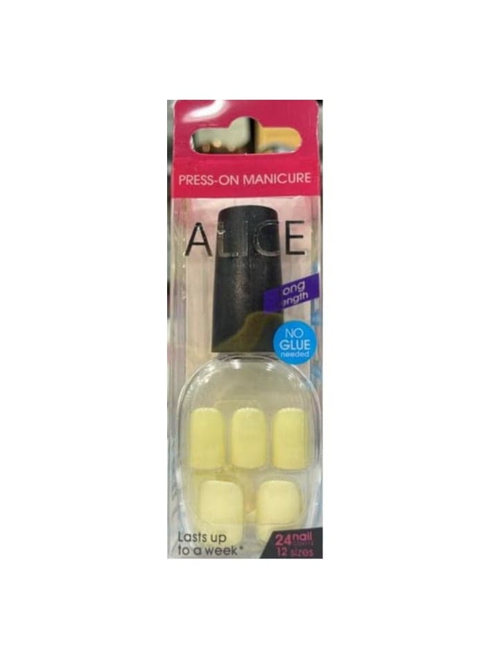 PRESS ON MANICURE NO GLUE NEEDED NAILS 24PCS Press On False Nails