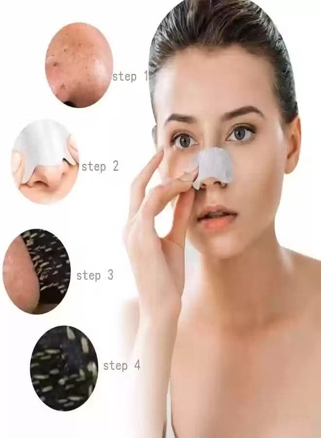 Ce-Tua Nose Pore Strips With Carbon - 3 Strips Blackhead Remover Nose Strips (4)