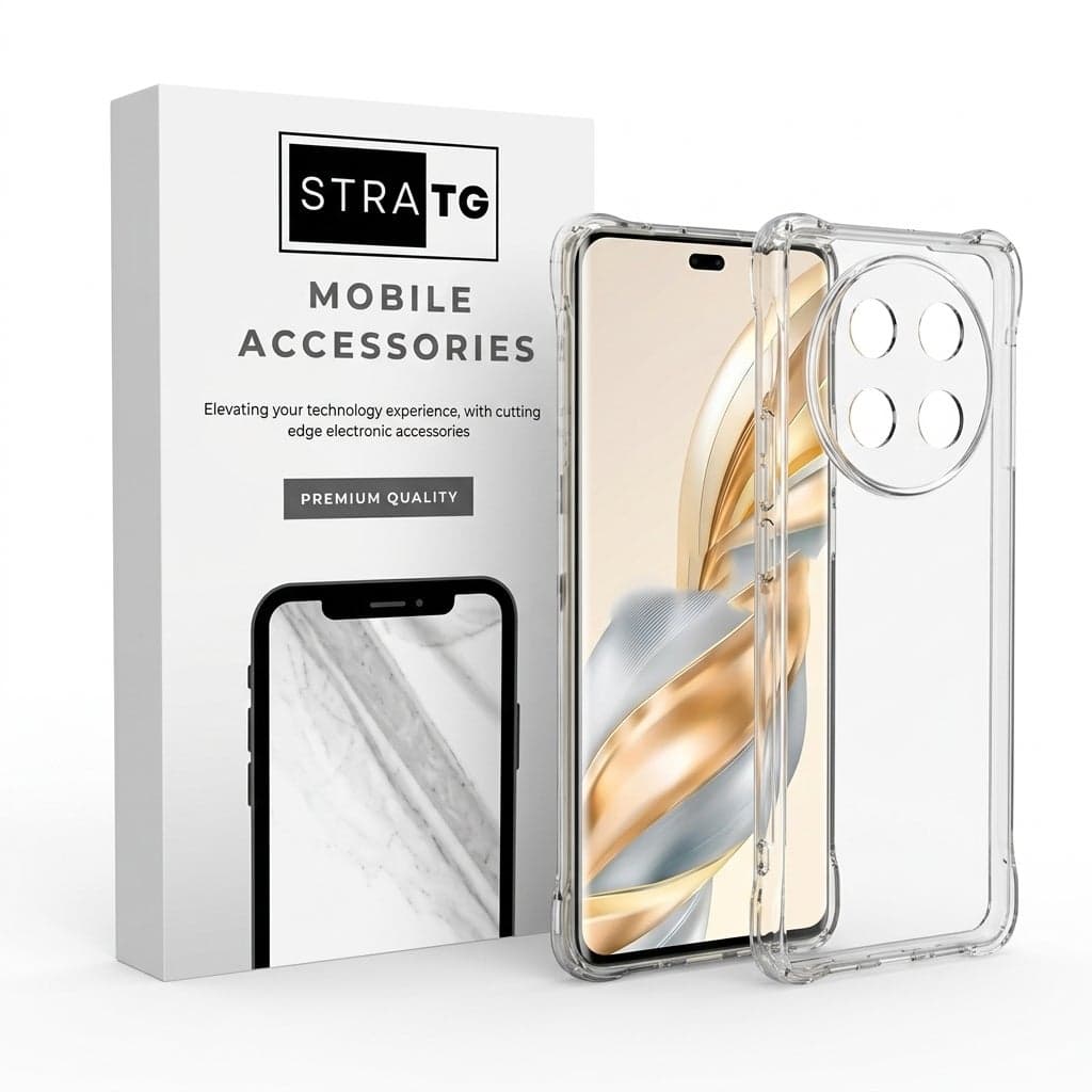 Gorilla Case for Honor X9C – Transparent Shockproof Silicone Cover with Corner Protection
