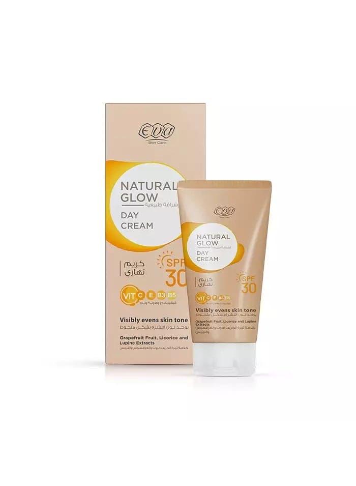 Eva Skin Care Day Cream with SPF 30 for a Natural Glow 50g Face Moisturizers