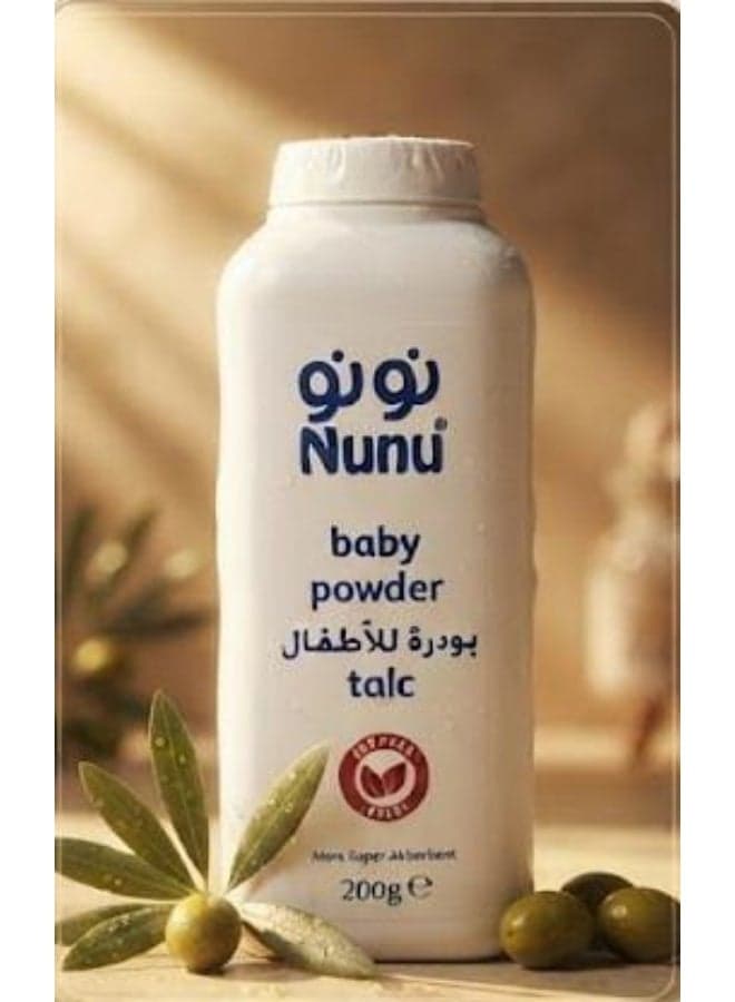 Nunu Baby Powder With Mentholated - 200 Gm (3)