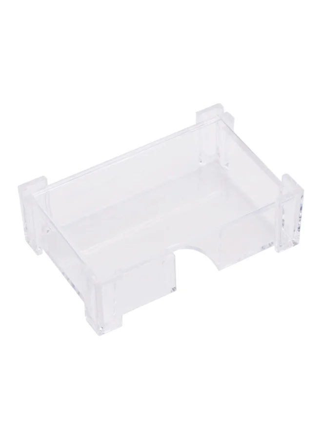 E7621 Business Card Holder – Transparent, 103×68×34mm, Large Capacity, Ultra Clear GPPS for Easy Organization Card Files, Holders & Racks (2)
