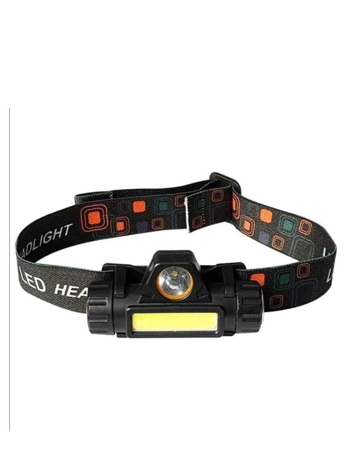 Super Bright Headlamp with USB Charging Port for Cycling, Camping, Hunting Lighting Set