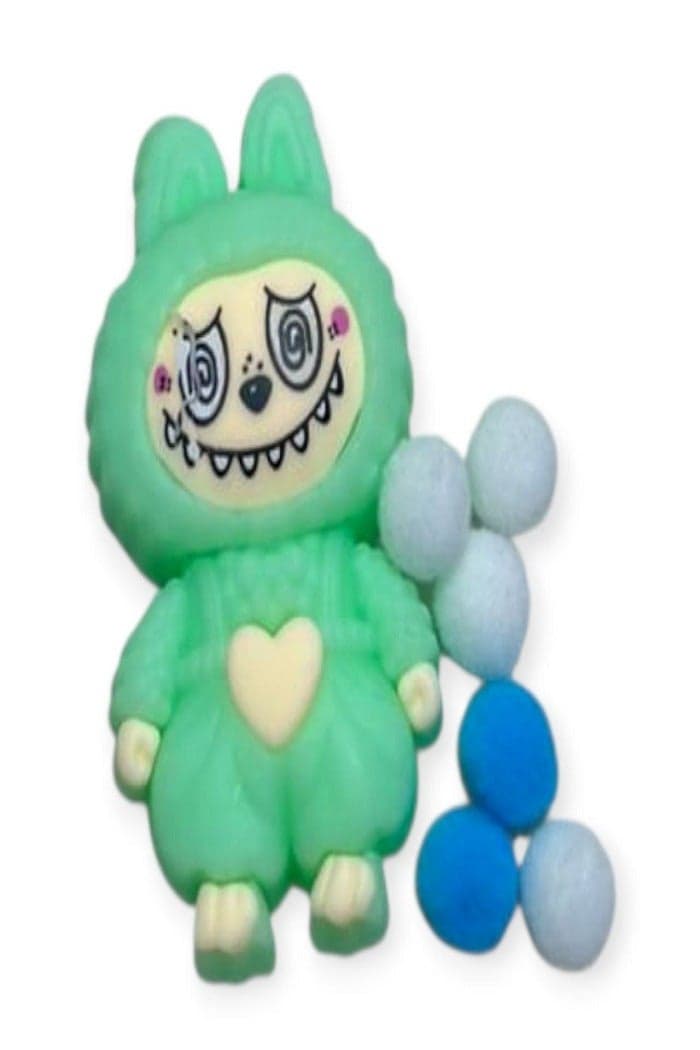 The Monsters Labubu Squishy Toys Squeeze Stress relief Cute SquishyToys New Style Green