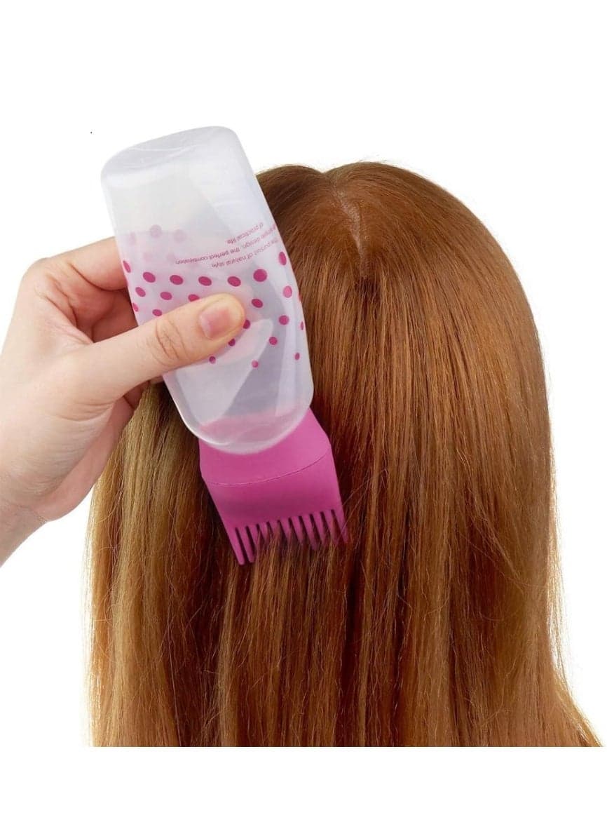 Root Comb Applicator Bottle - Applicator Bottle for Hair Dye and Hair Oil Applicator with Graduated Scale (multicolor) Hair Care Accessories (6)