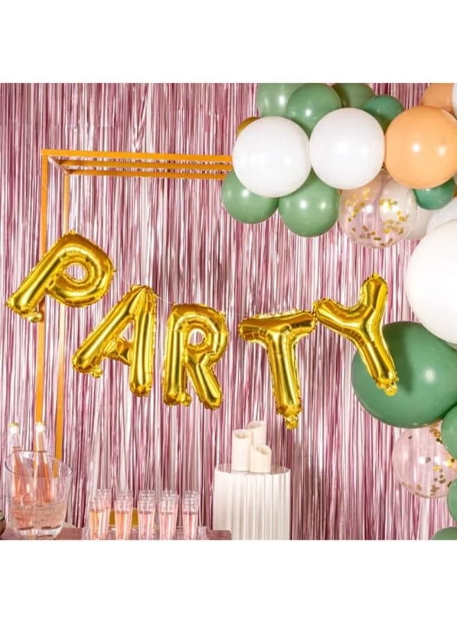 Giant Gold Letter P Balloon Foil Helium Big Single Mylar Balloon Birthday Party Decoration Supply Baby Shower Event (3)