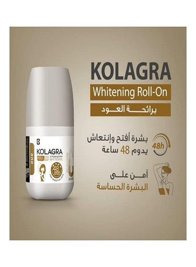 Whitening Roll-On Antiperspirant Oud 60ml Deodorants & Antiperspirants (٣)