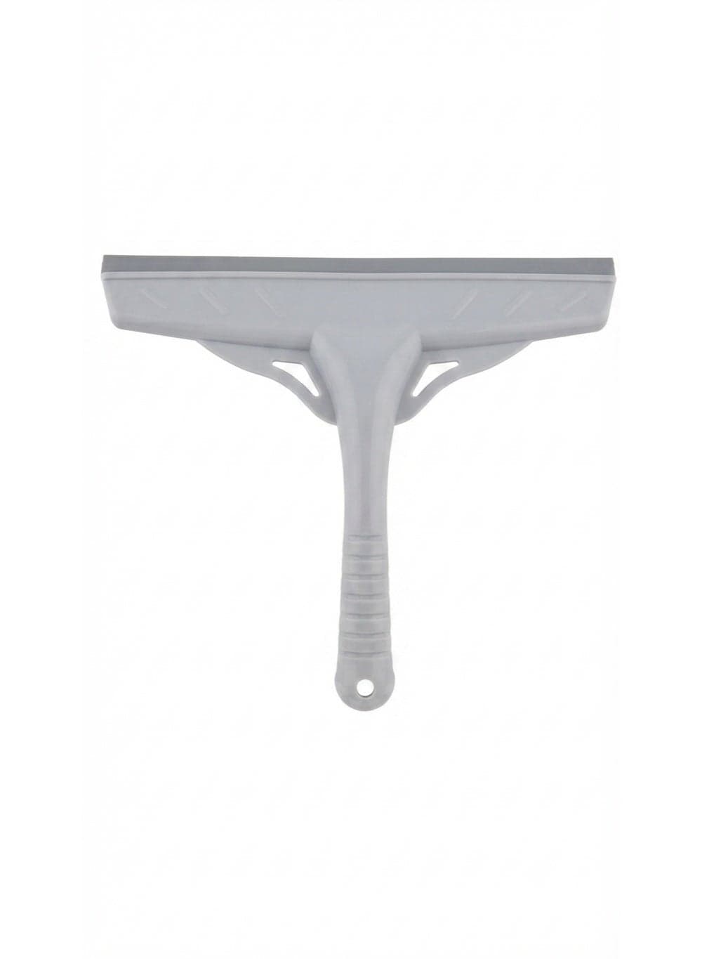 Practical Plastic Window Squeegee - Grey Glass Cleaning Tool and Mirror Wiper for Streak-Free Drying