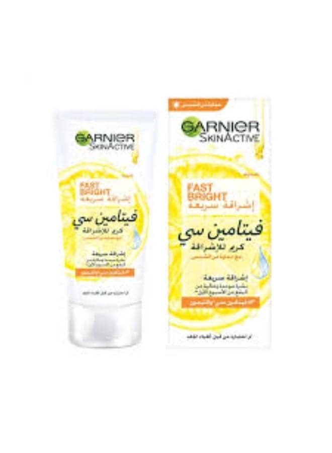 Skin Active Fast Bright Vitamin C Cream 25ml Face Moisturizers