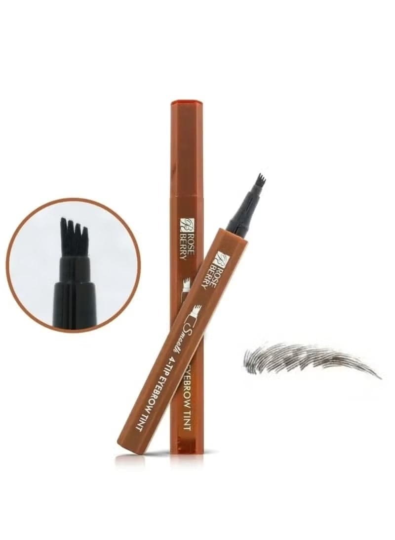 dark brown feather eyebrow pencil