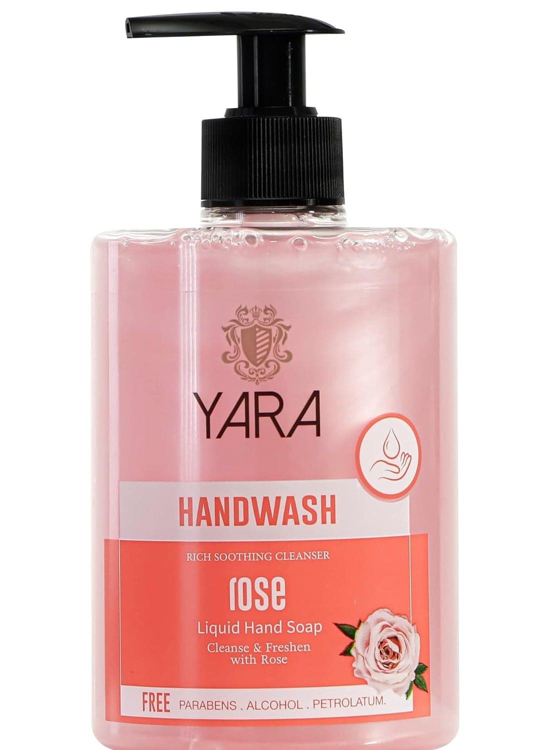 Yara,hand wash,for men and women rose 500ML