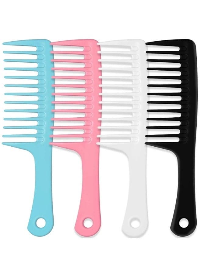 Women's Wide Tooth Hair Comb for Easy Detangling – Reduces Shedding, Prevents Dandruff & Headache – Ideal for Long, Thick, Curly Hair – Comfortable & Secure Scalp Design (Color May Vary) (٣)