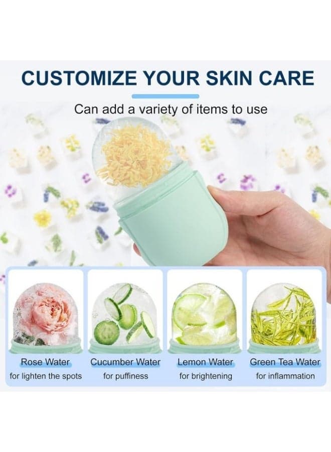 Versatile silicone facial ice massage tool for cooling and relieving toothache and headache pain. (6)