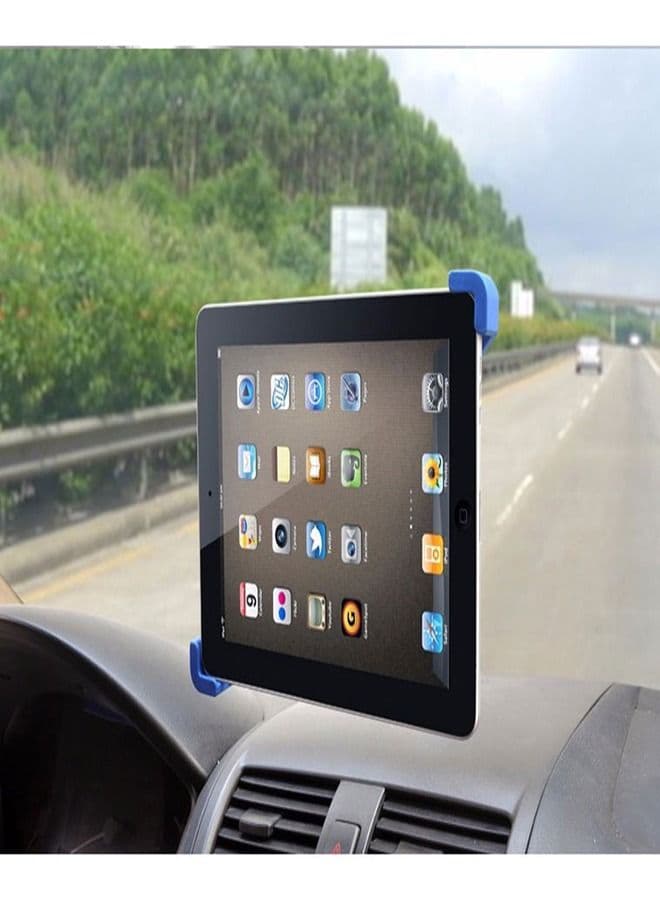 Mini iPad car holder installed in the Glass – S28 Car Mobile Holders (٢)