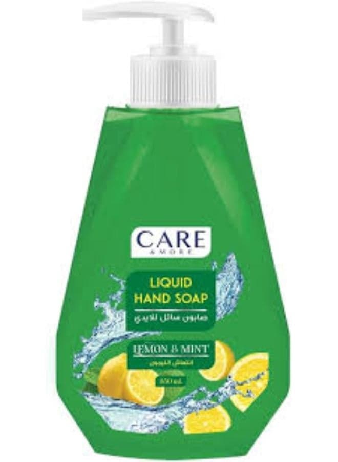 CAR&MORE HAND SOAP LEMON&MINT 350ML Hand Washes